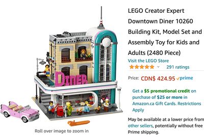 Amazon Canada LEGO Building Kit Deals!