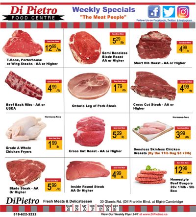 Di Pietro Food Centre Flyer January 28 to February 3