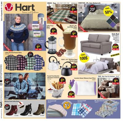 Hart Stores Flyer September 4 to 17