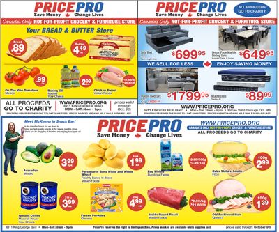 Price Pro Flyer October 2 to 8