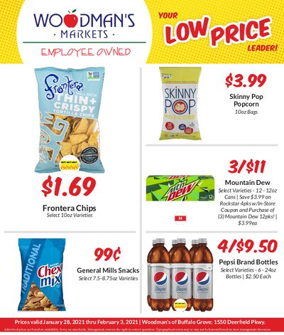 Woodman's Market (IL) Weekly Ad Flyer January 28 to February 3, 2021