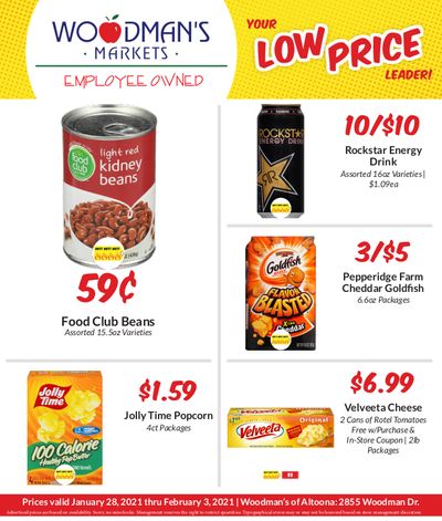 Woodman's Market (WI) Weekly Ad Flyer January 28 to February 3, 2021