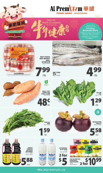 Al Premium Food Mart (McCowan) Flyer January 28 to February 3