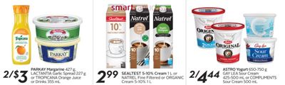 Sobeys Ontario: Natrel 1L Fine Filtered Cream $1.49 After Printable Coupon