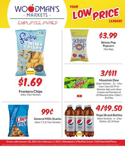 Woodman's Markets (IL, WI) Weekly Ad Flyer January 28 to February 3