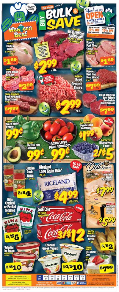 Western Beef Weekly Ad Flyer January 27 to February 2 Western Beef Weekly Ad Flyer January 27 to February 2