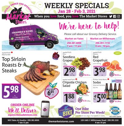 The Market Stores Flyer January 28 to February 3