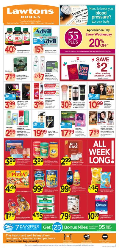Lawtons Drugs Flyer January 29 to February 4
