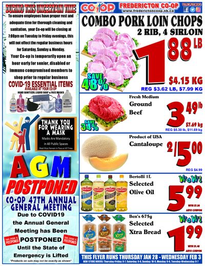 Fredericton Co-op Flyer January 28 to February 3