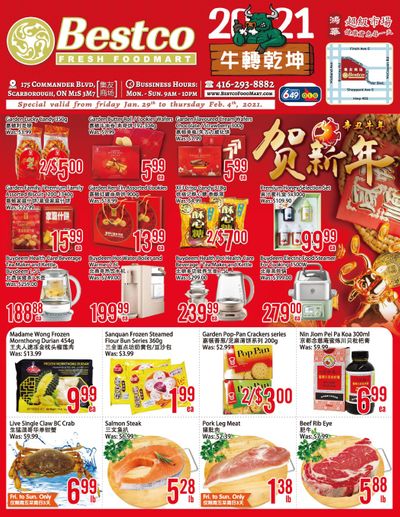 BestCo Food Mart (Scarborough) Flyer January 29 to February 4