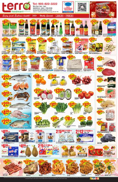 Terra Foodmart Flyer January 29 to February 4