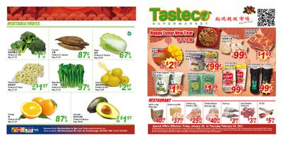 Tasteco Supermarket Flyer January 29 to February 4