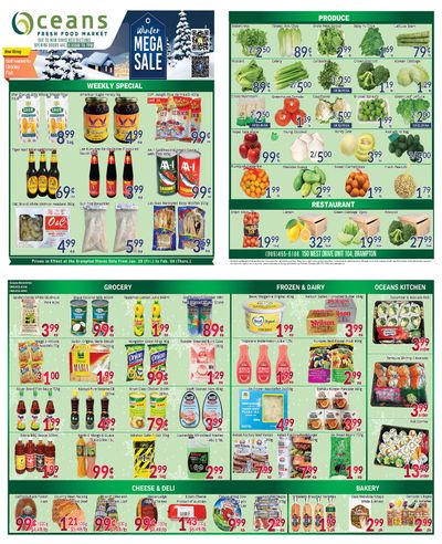 Oceans Fresh Food Market (Brampton) Flyer January 29 to February 4