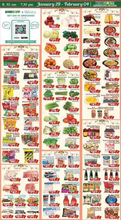 Nations Fresh Foods (Mississauga) Flyer January 29 to February 4
