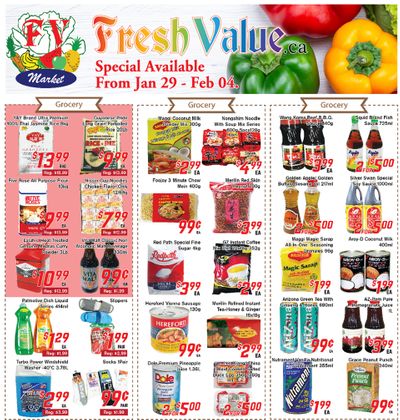 Fresh Value Flyer January 29 to February 4