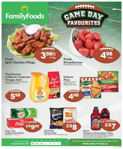 Family Foods Flyer January 29 to February 4
