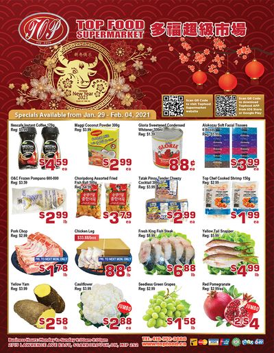 Top Food Supermarket Flyer January 29 to February 4
