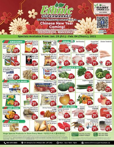 Ethnic Supermarket Flyer January 29 to February 4