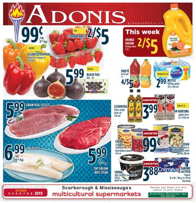 Adonis (ON) Flyer October 3 to 9