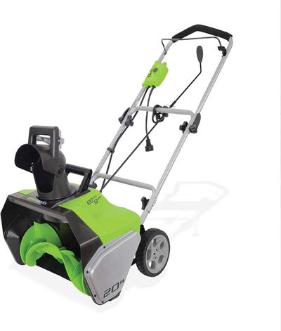 GreenWorks 13 Amp 20-Inch Corded Snow Thrower On Sale for $ 194.99 at Amazon Canada