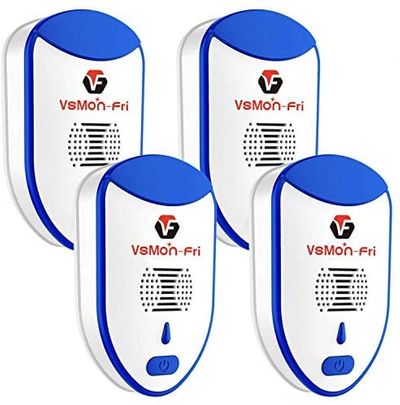 Pest Repeller, Plug-in Pest Repellent, 4-Pack On Sale for $ 28.02 at Amazon Canada