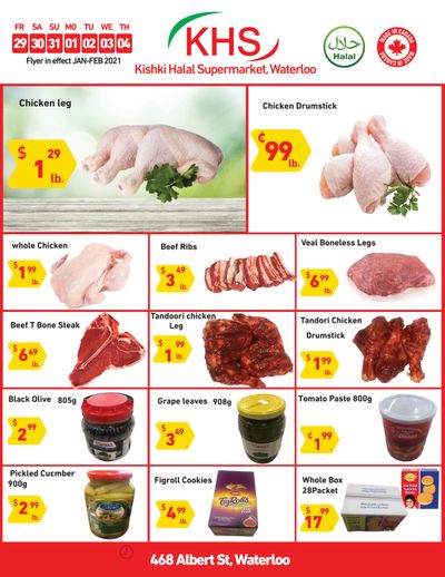 Kishki Halal Supermarket Flyer January 29 to February 4