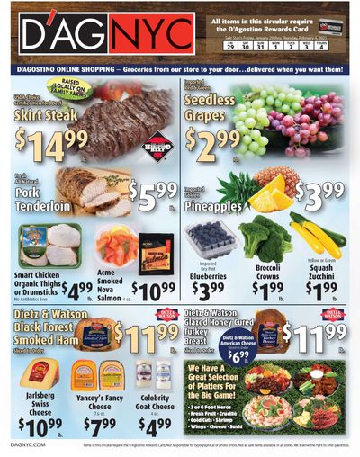 D'Agostino Weekly Ad Flyer January 29 to February 4, 2021