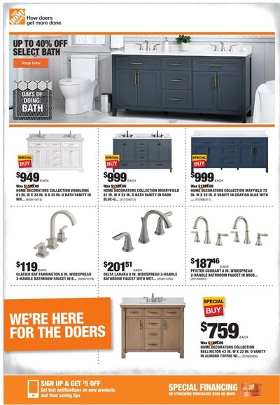The Home Depot Weekly Ad Flyer January 28 to February 4