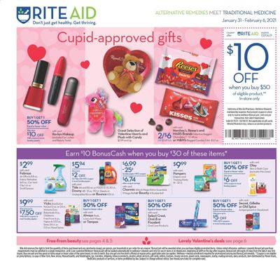 RITE AID Weekly Ad Flyer January 31 to February 6