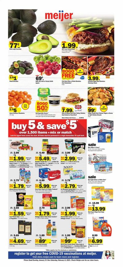 Meijer (IN) Weekly Ad Flyer January 31 to February 6