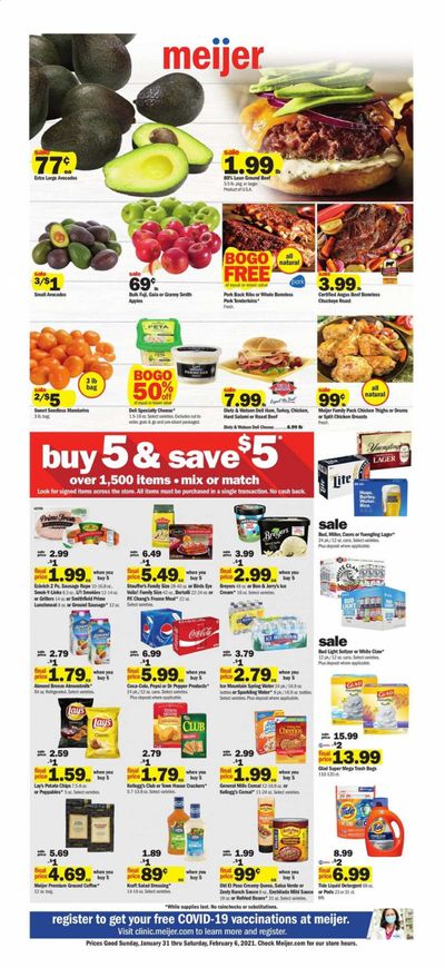Meijer (OH) Weekly Ad Flyer January 31 to February 6