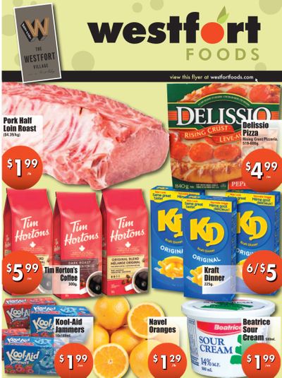 Westfort Foods Flyer January 29 to February 4