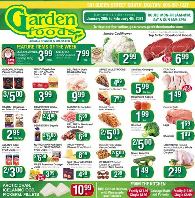 Garden Foods Flyer January 29 to February 4