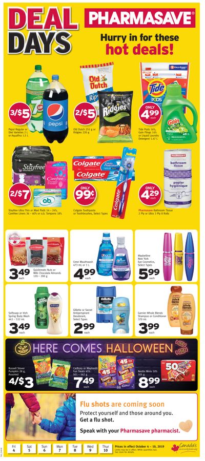 Pharmasave (SK & MB) Flyer October 4 to 10