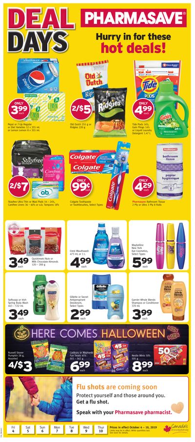 Pharmasave (AB) Flyer October 4 to 10