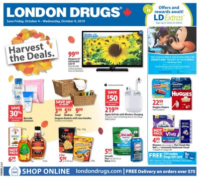 London Drugs Flyer October 4 to 9