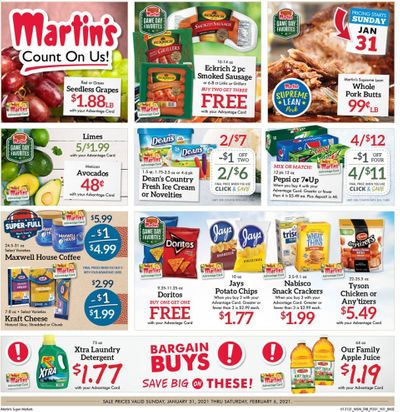 Martin’s Weekly Ad Flyer January 31 to February 6