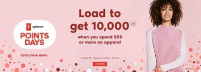 Joe Fresh Canada Sale: Load to Get 10,000 PC Optimum Points When You Spend $50 + More