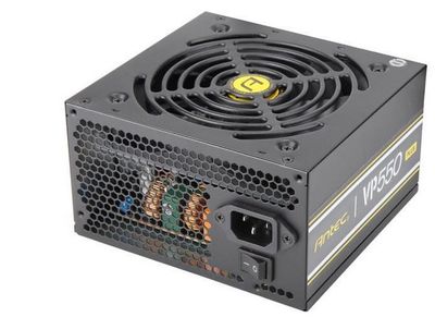Antec Value Power Series VP550 Plus, 550W Non-Modular, 80 PLUS Certified, Thermal Manager, CircuitShield Protection, 120mm Silent Fan with 3-Year Warranty for $54.99 at NewEgg Canada