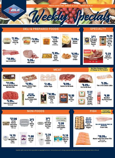 7 Mile Market Weekly Ad Flyer January 31 to February 5, 2021