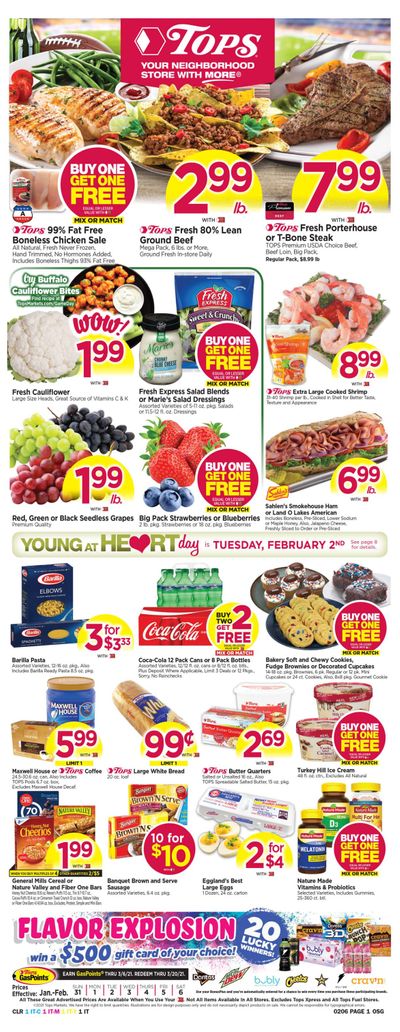 Tops Friendly Markets Weekly Ad Flyer January 31 to February 6, 2021