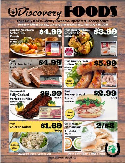 Discovery Foods Flyer January 31 to February 6