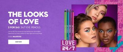 Urban Decay Canada Deals: 2 for $45 24/7 Eye Pencils + Save 25% OFF Outlet + More