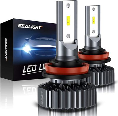 SEALIGHT H11 H8 H9 LED Headlight Bulbs On Sale for $ 36.11 at Amazon Canada