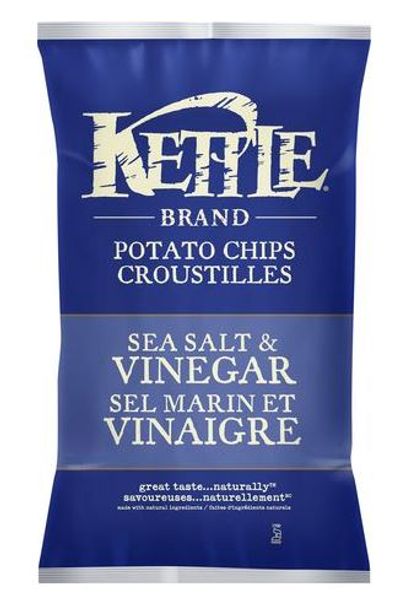 Kettle Chips Sea Salt And Vinegar Gluten Free Potato Chips For $1.97 At Walmart Canada
