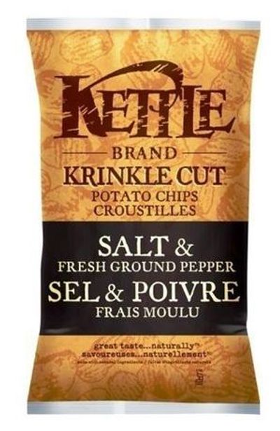 Kettle Chips Salt And Fresh Ground Pepper Gluten Free Potato Chips For $1.97 At Walmart Canada