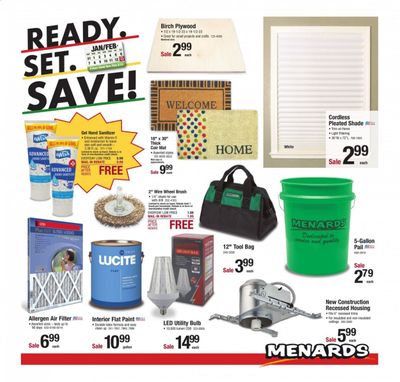 Menards Weekly Ad Flyer January 31 to February 13