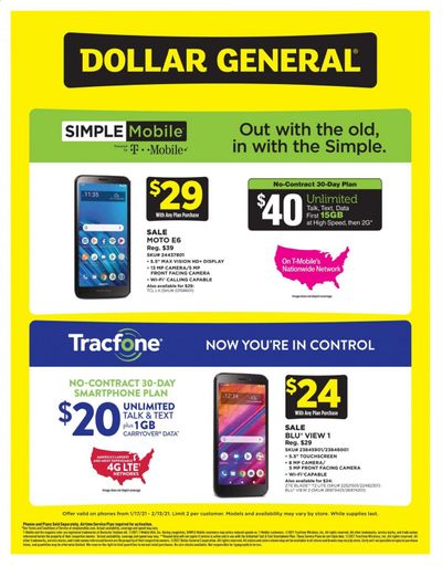Dollar General Weekly Ad Flyer January 31 to February 6