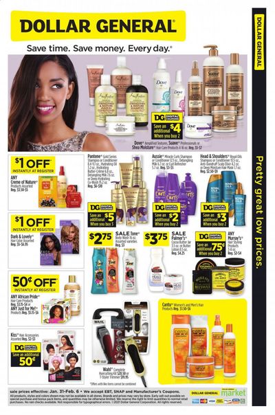 Dollar General Weekly Ad Flyer January 31 to February 6