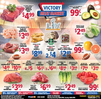 Victory Meat Market Flyer February 2 to 6